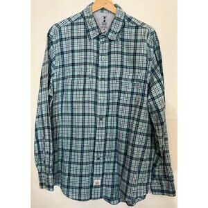 Izod Seaside Twill Long Sleeve size Medium Pre-Owned in good condition